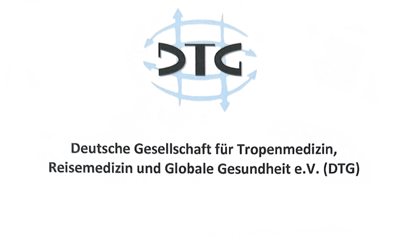 Logo Deutsche Gesellschaft für Tropenmedizin, Reisemedizin und Globale Gesundheit e.V. (DTG)